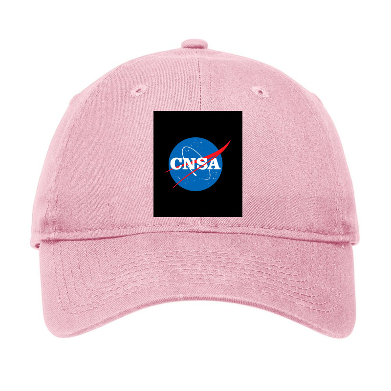 China National Space Administration Cnsa Poster Funny Love Adjustable Cap | Artistshot