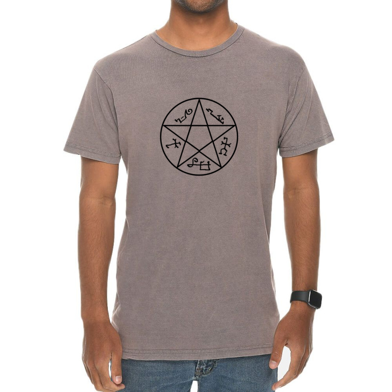 Devils Trap 1 Vintage T-shirt | Artistshot