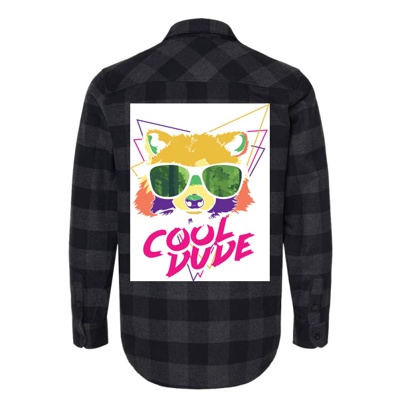 Cool Dude Poster Stars Flannel Shirt | Artistshot