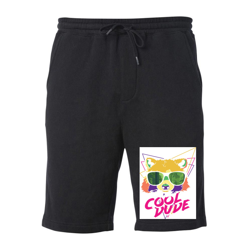 Cool Dude Poster Stars Fleece Short | Artistshot