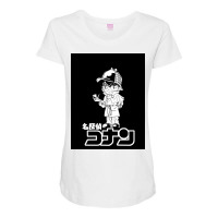 Detective Conan Poster Cool Maternity Scoop Neck T-shirt | Artistshot