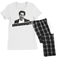 Arnold Man Schwarzenegger Shut Up Quote   Quote Women's Pajamas Set | Artistshot