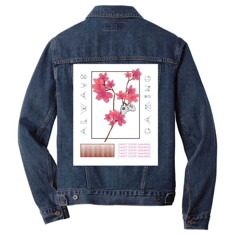 Always Gaming Classic Tshirt Cool Cool Men Denim Jacket | Artistshot