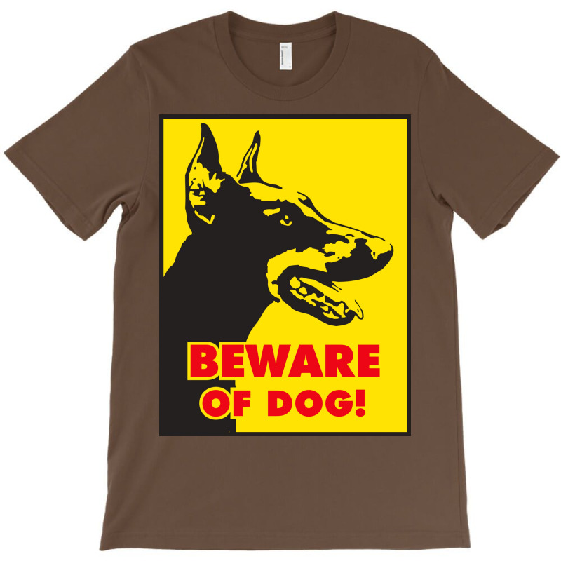 Beware Of Dog Warning Signs Jack Russell Terrier Poster 80s T-Shirt by bebbahctinb | Artistshot