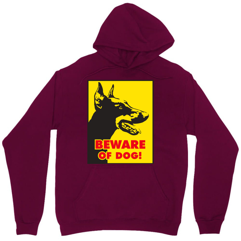 Beware Of Dog Warning Signs Jack Russell Terrier Poster 80s Unisex Hoodie by bebbahctinb | Artistshot