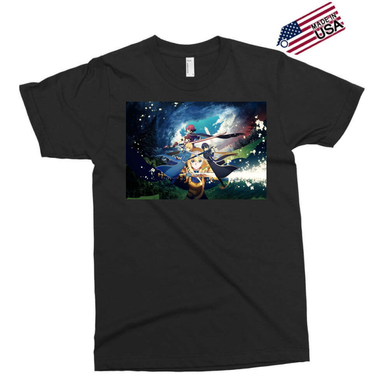 Sao Kirito Asuna   Sword Art Online Poster , Sword Art Poster Exclusive T-shirt by dorisMdamm | Artistshot