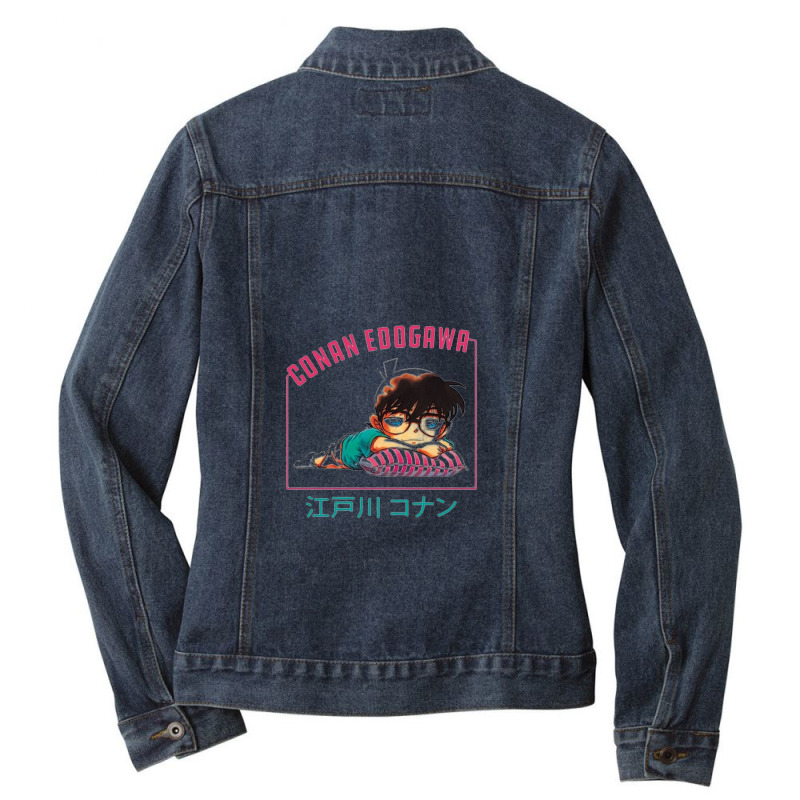 Detective Conan Ladies Denim Jacket by JenniferKub | Artistshot