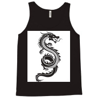 Chinese Dragon Black And White Poster Love Tank Top | Artistshot