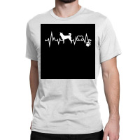 Canaan Dog Dog Heartbeat Ekg I Love My Canaan Dog Dog Lovers Nurse Dog Classic T-shirt | Artistshot