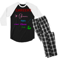 Careers Classic Tshirt Tumblr Vintage Men's 3/4 Sleeve Pajama Set | Artistshot