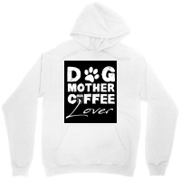 Dog Mother Coffee Lover Poster Vintage Blue Unisex Hoodie | Artistshot