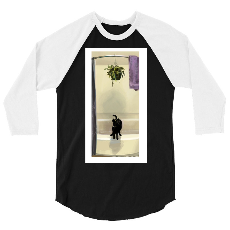 Contemplating Little Crimes Poster Girl 3/4 Sleeve Shirt | Artistshot