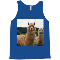 Cute Alpaca Poster 70s Tank Top | Artistshot