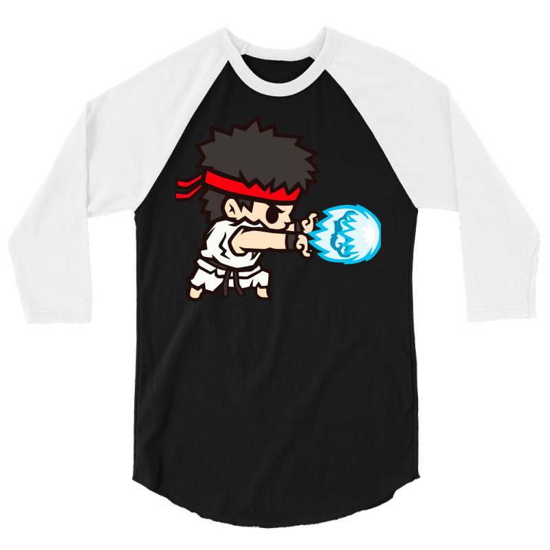 Hadoken Classic Tshirt Hippie Tumblr 3/4 Sleeve Shirt | Artistshot