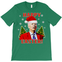 Funny Joe Biden Confused Happy Easter   Aesthetic T-shirt | Artistshot