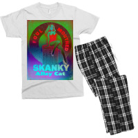 Foulmouthed Skanky Alley Cat By Nuancehoe Poster Girl Men's T-shirt Pajama Set | Artistshot