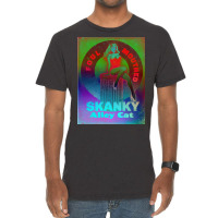 Foulmouthed Skanky Alley Cat By Nuancehoe Poster Girl Vintage T-shirt | Artistshot