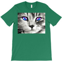 Galaxy Cat Eyes Poster Tumblr T-shirt | Artistshot