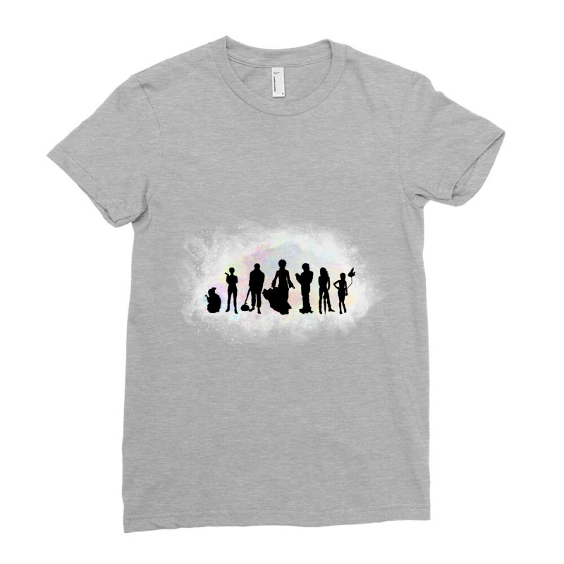 The Endless Silhouettes Ladies Fitted T-Shirt by Donna J Flaugher | Artistshot