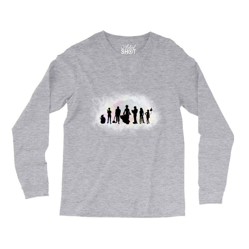 The Endless Silhouettes Long Sleeve Shirts by Donna J Flaugher | Artistshot