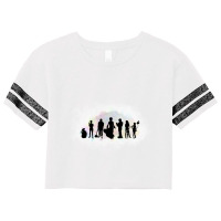 The Endless Silhouettes Scorecard Crop Tee | Artistshot