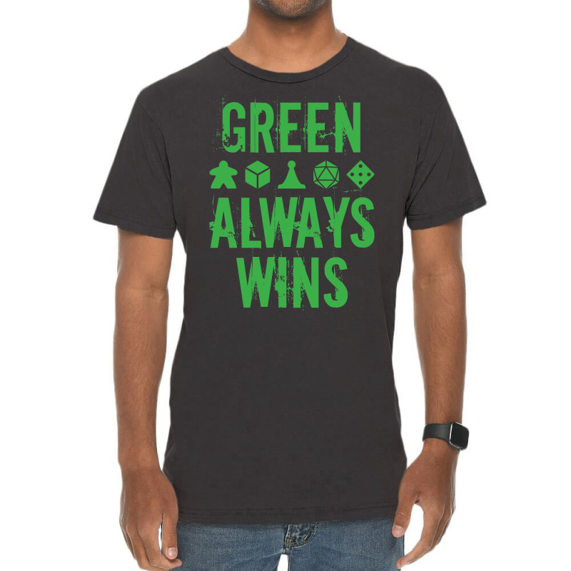 Green Always Wins Classic Tshirt Trending Green Vintage T-shirt | Artistshot