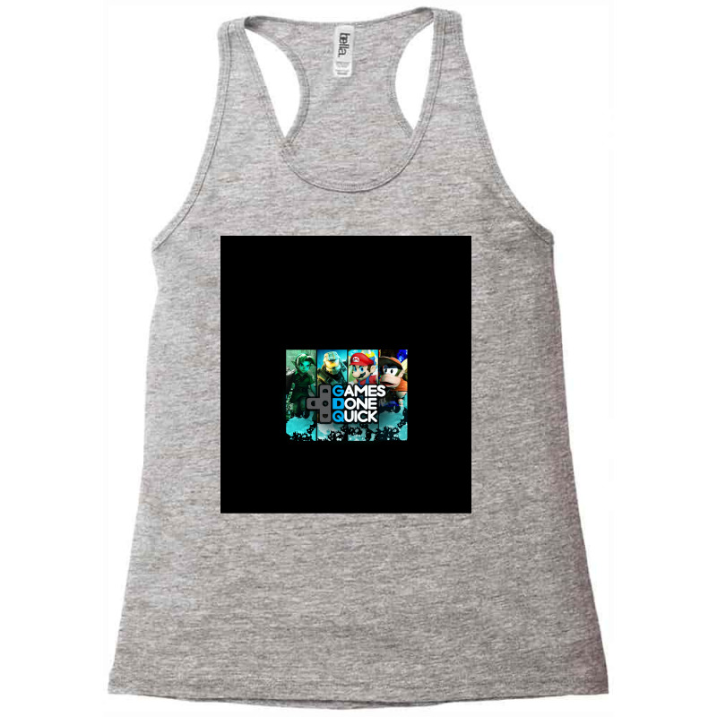 Games Done Quick Combined Art Sleeveless Top Stars 70s Racerback Tank by siakodudsonl | Artistshot