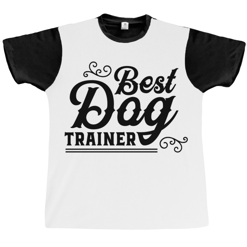 Dog Trainer Dog School Poster Music Quote Graphic T-shirt | Artistshot