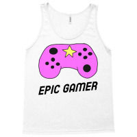 Epic Gamer Amp Controller For Kids Classic Tshirt Girl Aesthetic Tank Top | Artistshot