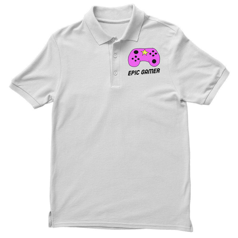 Epic Gamer Amp Controller For Kids Classic Tshirt Girl Aesthetic Men's Polo Shirt by bebbahctinb | Artistshot