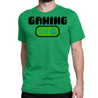 Gaming Mode On Nerd Geek Pc Controller Graphic Gamer Sayings Graphic C Classic T-shirt | Artistshot