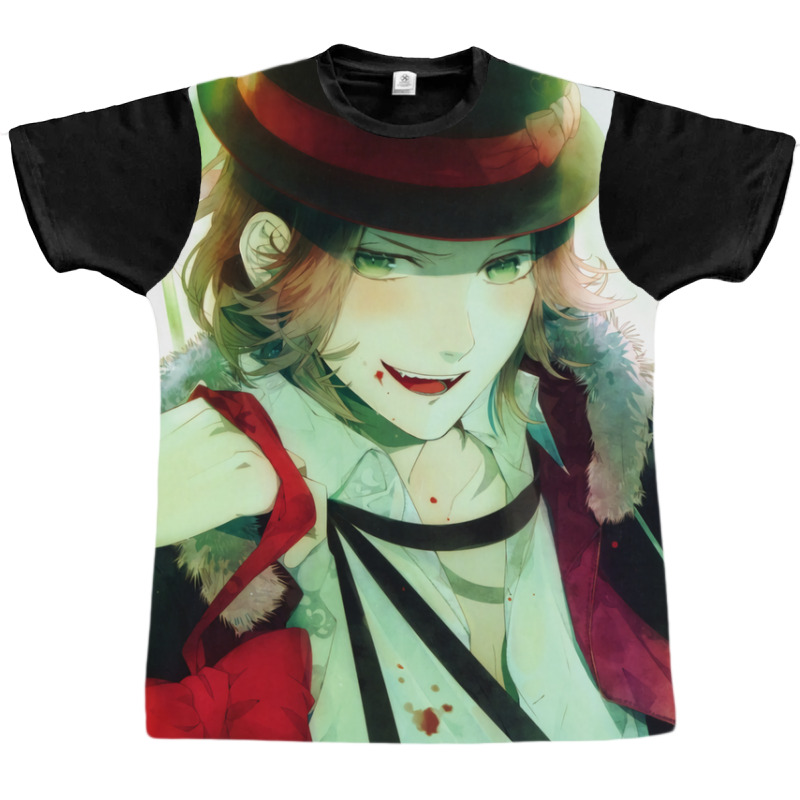 Laito Sakamaki Smirk Poster Girl (1) Graphic T-shirt | Artistshot