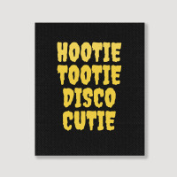 Hootie Tootie Disco Cutie Portrait Canvas Print | Artistshot