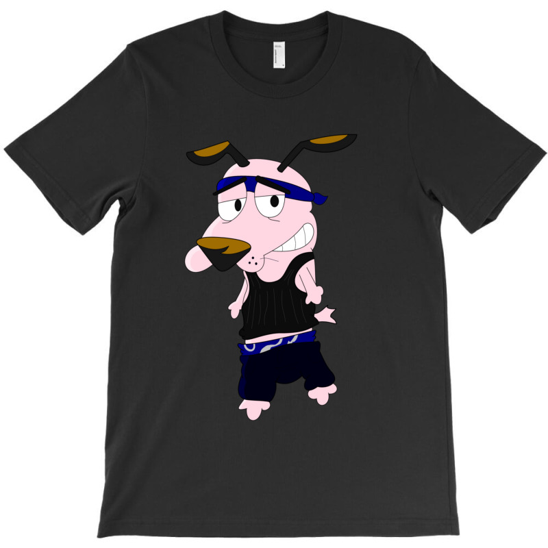 Gangster Courage The Cowardly Dog 1 T-shirt | Artistshot