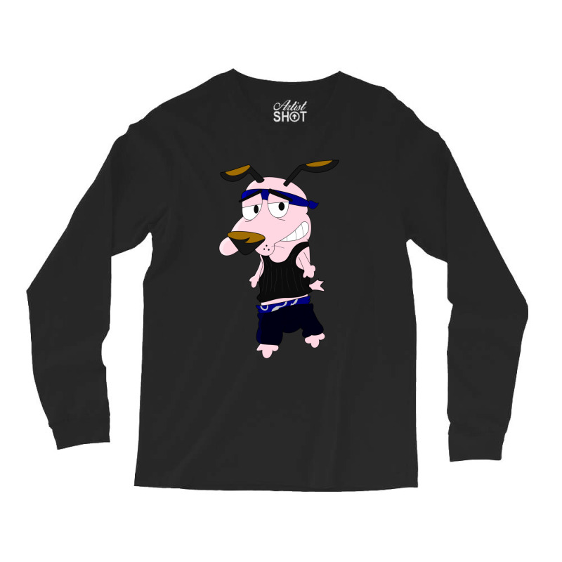 Gangster Courage The Cowardly Dog 1 Long Sleeve Shirts | Artistshot