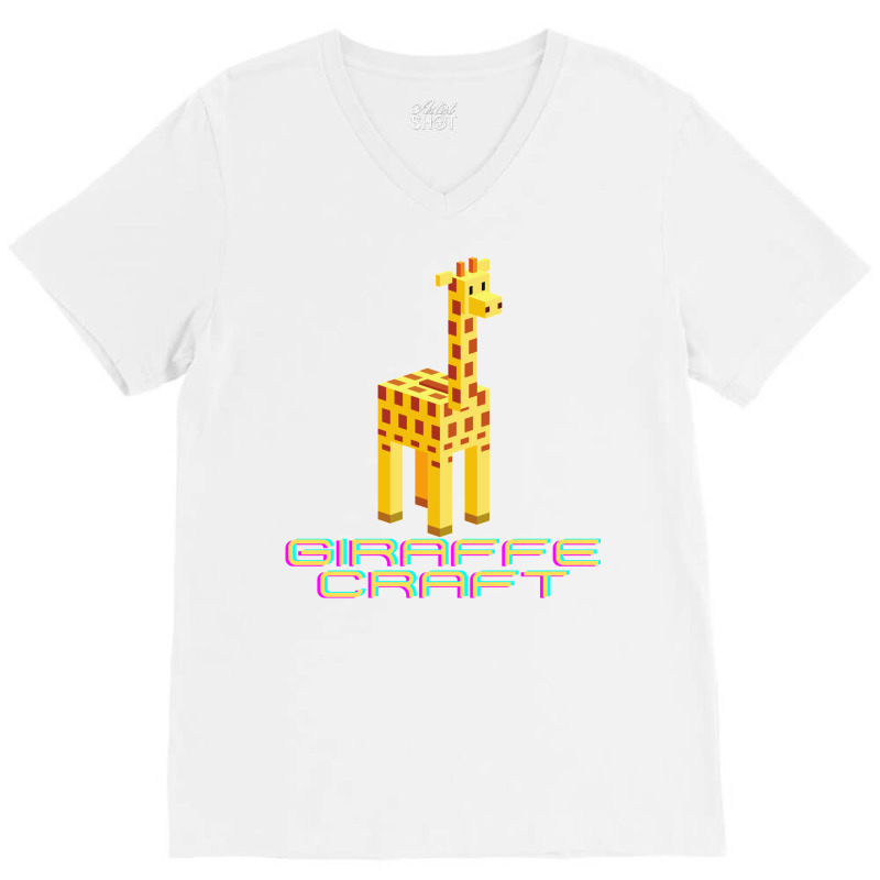 Giraffe Craft Classic Tshirt Cool Yellow V-neck Tee | Artistshot