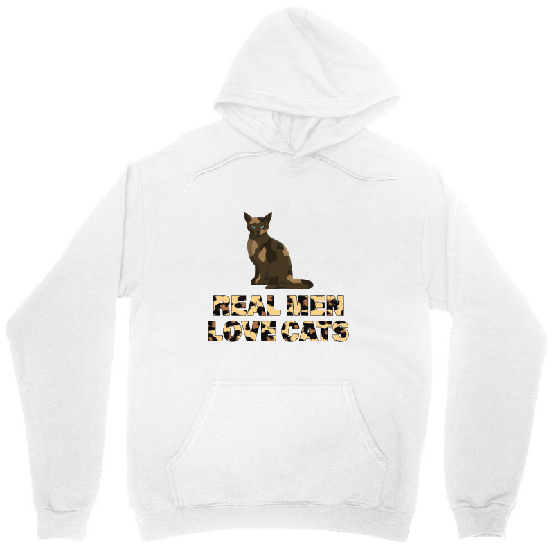 Real Men Love Cats Unisex Hoodie | Artistshot