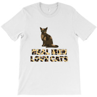 Real Men Love Cats T-shirt | Artistshot