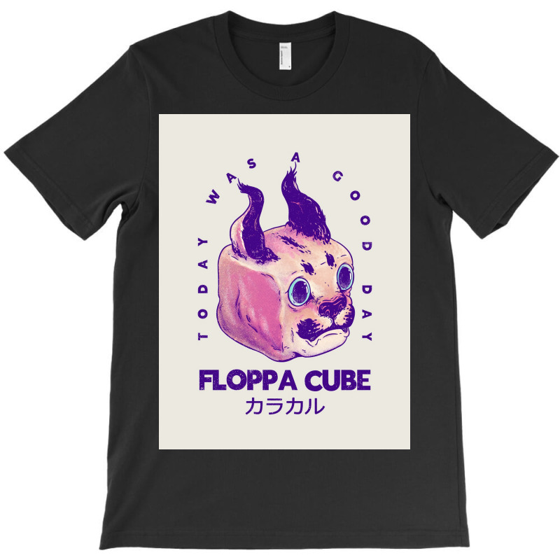 Floppa Cube Today Was A Good Day Flop Flop Happy Floppa Friday Racist T-shirt | Artistshot