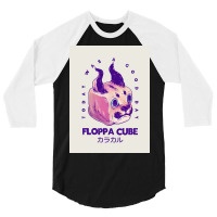 Floppa Cube Today Was A Good Day Flop Flop Happy Floppa Friday Racist 3/4 Sleeve Shirt | Artistshot