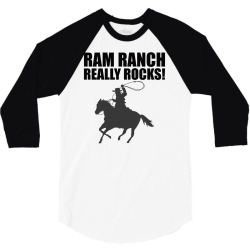 Ram Ranch Really Rocks! 3/4 Sleeve Shirt | Artistshot