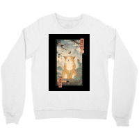 Edo Cat Poster Aesthetic Crewneck Sweatshirt | Artistshot