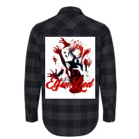 Elfen Lied Poster Yellow (1) Flannel Shirt | Artistshot