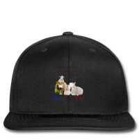 Everything Will Be Just Fine As Long As There Are Sheep And Wine 1 Printed Hat | Artistshot