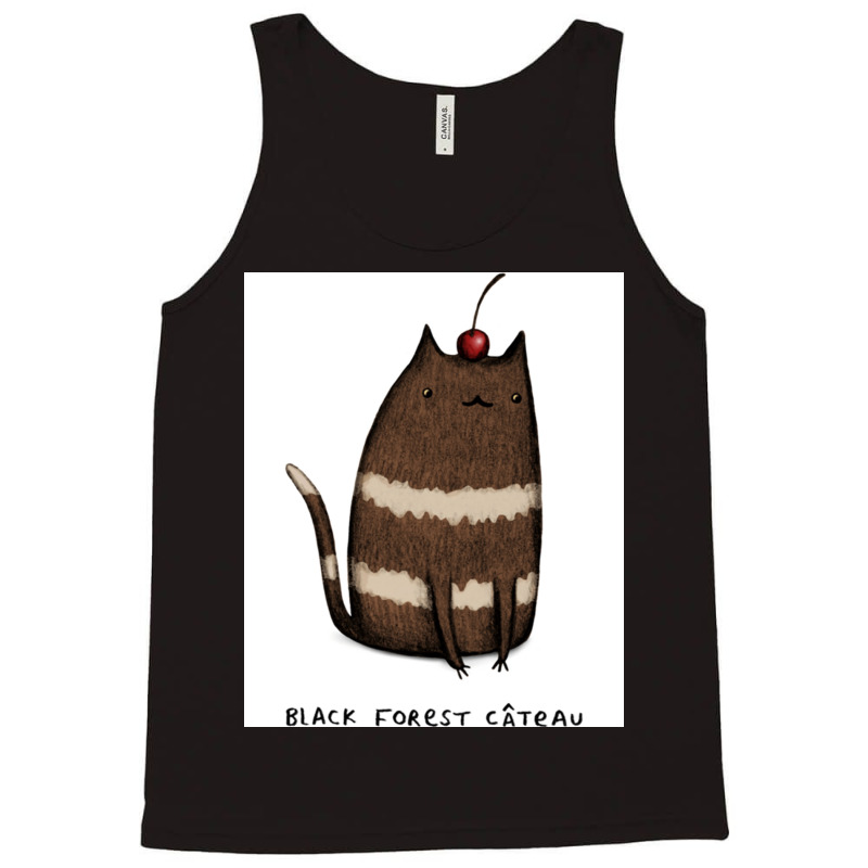 Black Forest Cteau Cap Poster Red Tank Top | Artistshot