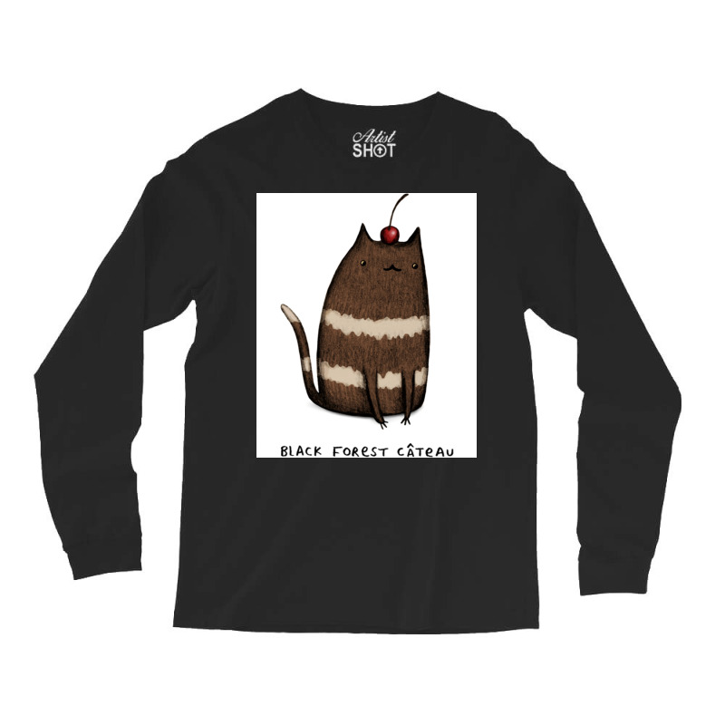 Black Forest Cteau Cap Poster Red Long Sleeve Shirts | Artistshot