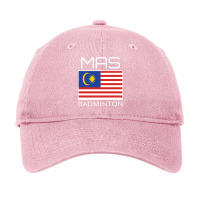 Malaysia Badminton Team Malaysian Athlete Mas Flag Pride Print Classic Adjustable Cap | Artistshot