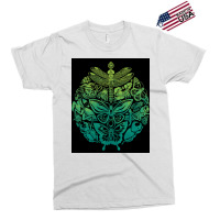 Bugs And Butterflies Green Poster Cute Exclusive T-shirt | Artistshot