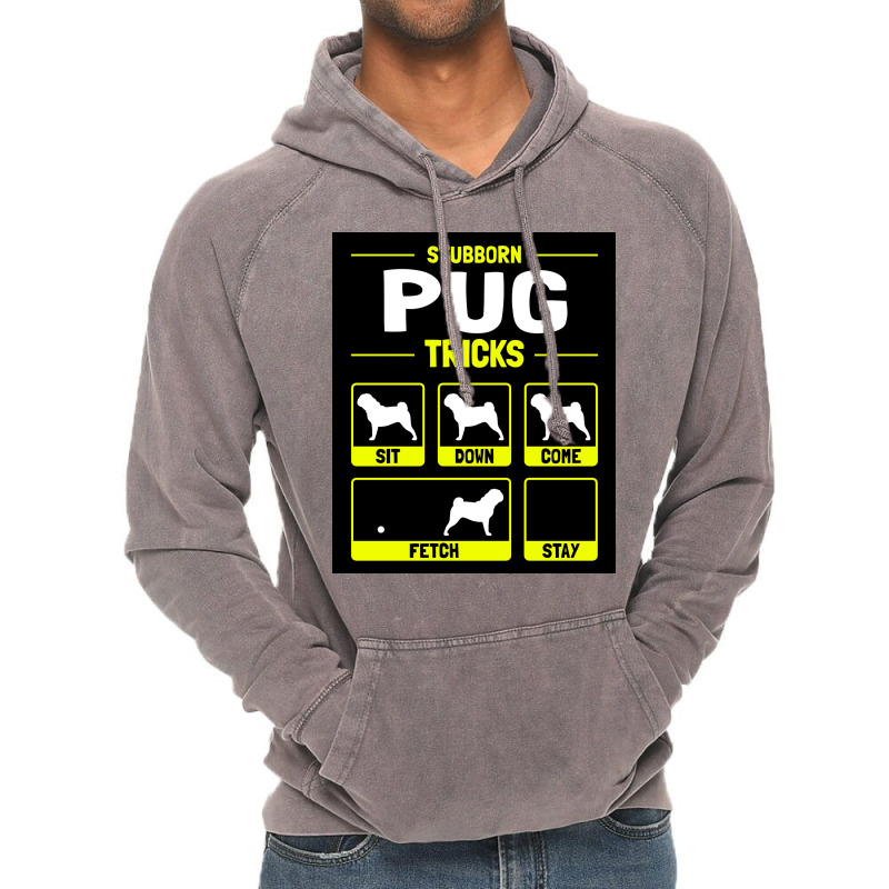 Hilarious Pug Dog Owner Gift Poster Summer Vintage Hoodie | Artistshot