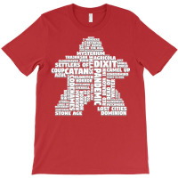 Meeple Word Cloud Active Tshirt Cute T-shirt | Artistshot